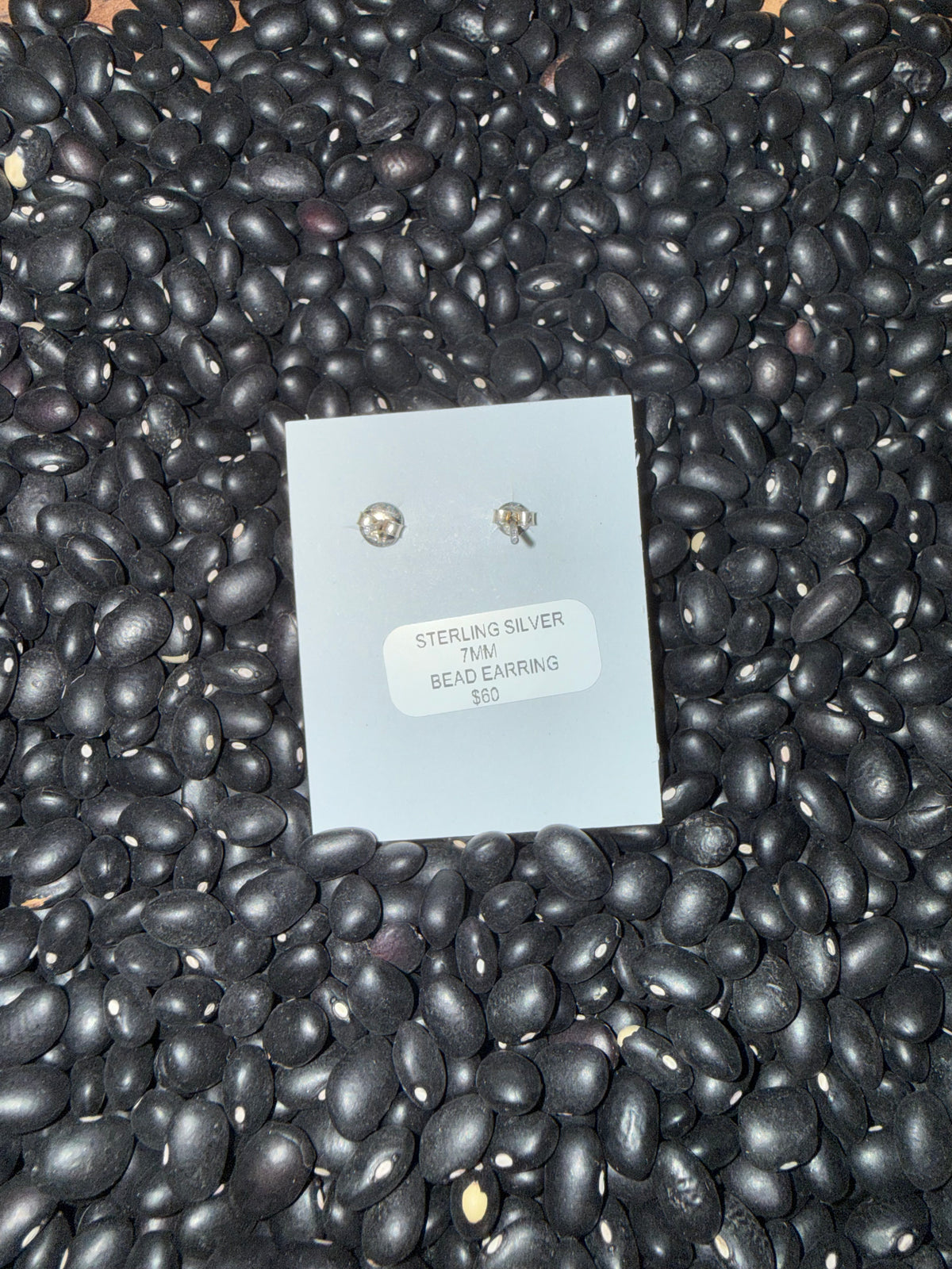 7mm Sterling Silver Pearl Studs