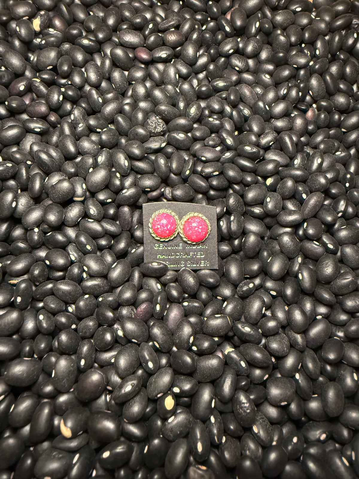 Esther White Pink Opal Studs