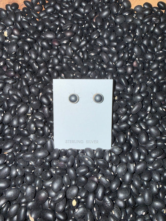 7mm Sterling Silver Pearl Studs