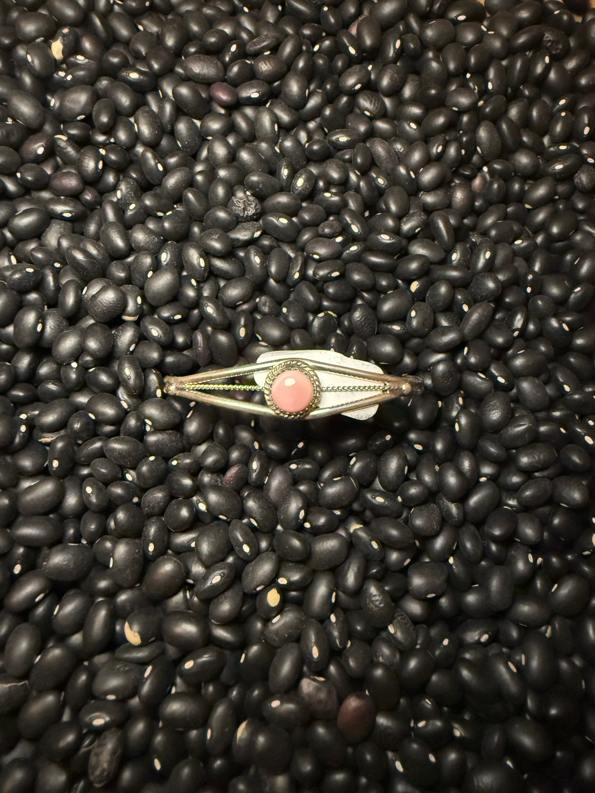 Esther White Pink Conch Cuff