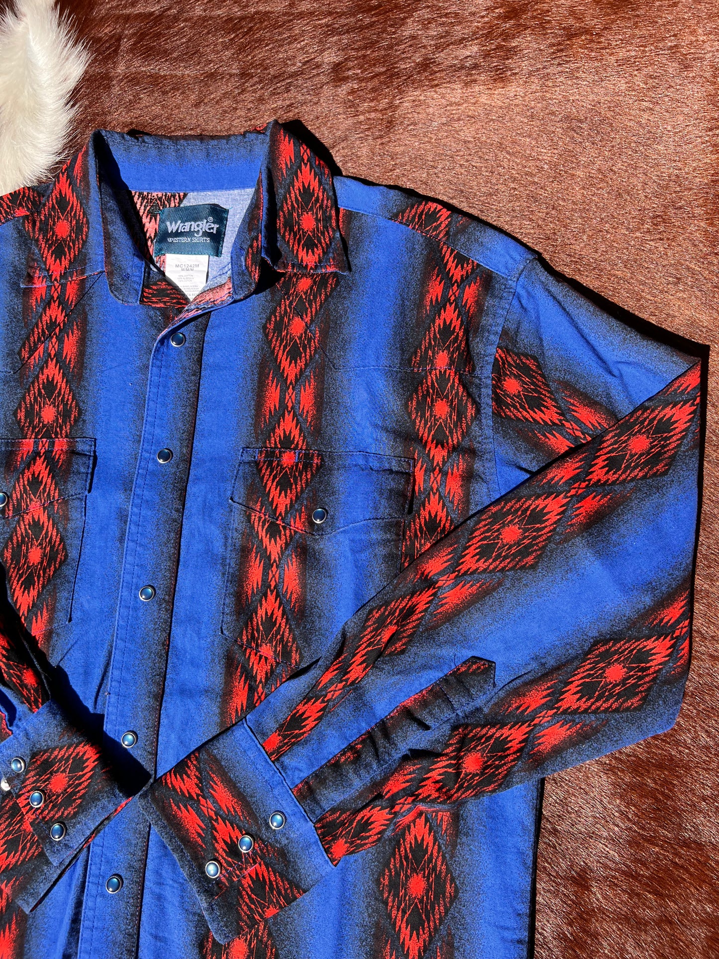 Vintage Wrangler Pearl Snap